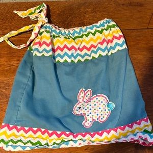 Lilly Bow Peep Easter Bunny Top